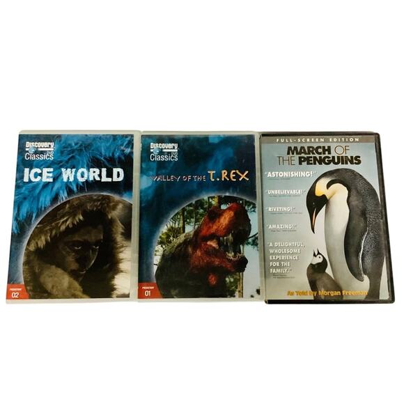 Lot of 3 Discovery DVD - Mint - Picture 1 of 10